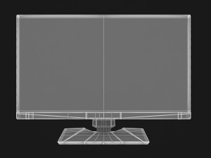 3d msi optix mag272qr model 3D-Modell