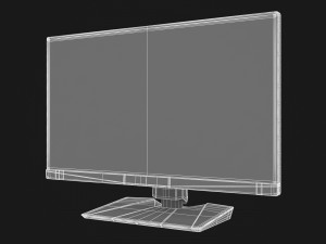 3d msi optix mag272qr model 3D-Modell