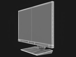 3d msi optix mag272qr model 3D-Modell