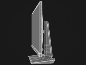 3d msi optix mag272qr model 3D-Modell