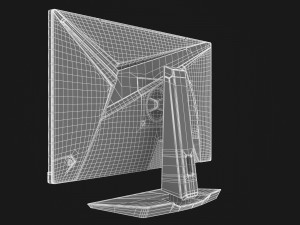 3d msi optix mag272qr model 3D-Modell