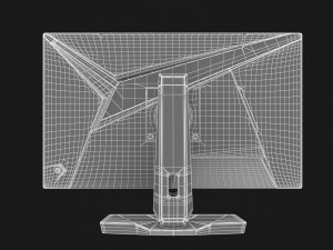 3d msi optix mag272qr model 3D-Modell
