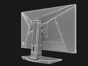 3d msi optix mag272qr model 3D-Modell
