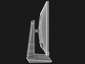 3d msi optix mag272qr model 3D-Modell