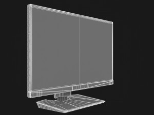 3d msi optix mag272qr model 3D-Modell