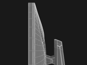 3d msi optix mag272qr model 3D-Modell