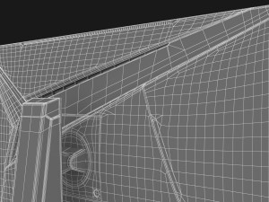 3d msi optix mag272qr model 3D-Modell