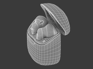 3d jbl tune 200tws 3D Model