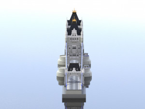 bridge london tower 3D Model