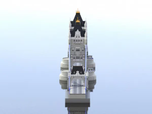 bridge london tower 3D Model