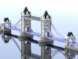 bridge london tower 3D Model
