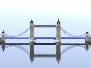 bridge london tower 3D Model