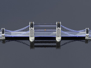 bridge london tower 3D Model