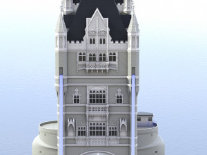 bridge london tower 3D Model