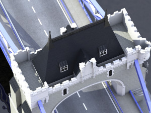 bridge london tower 3D Model