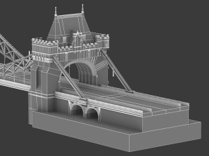 bridge london tower 3D Model