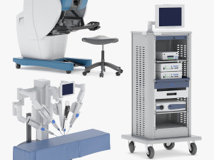 Surgical System Collection 3D Model