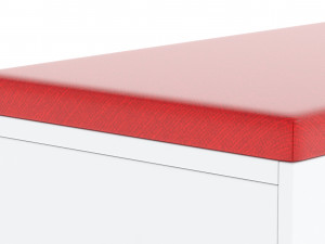 herman miller storage cabinet meridian 7 3D मॉडल