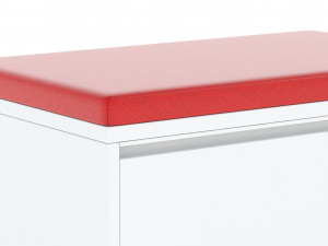 herman miller storage cabinet meridian 7 3D मॉडल