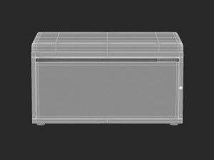 herman miller storage cabinet meridian 7 3D मॉडल