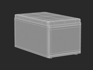 herman miller storage cabinet meridian 7 3D मॉडल