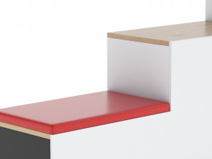 herman miller storage cabinet meridian 6 3D Model