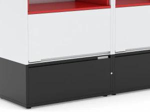 arm&aacute;rio de armazenamento herman miller meridian 6 Modelo 3D