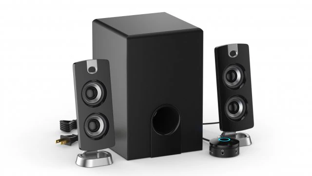 21 speakers system sound 3D Model .c4d .max .obj .3ds .fbx .stl .blend