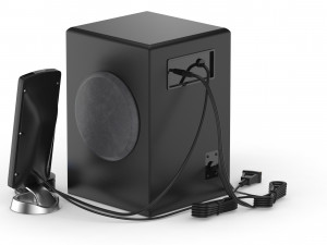 21 speakers system sound Modelo 3D