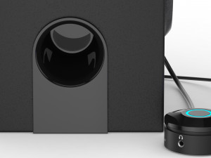 21 speakers system sound Modelo 3D