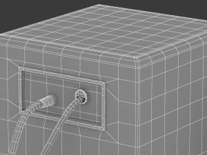21 speakers system sound 3D Model
