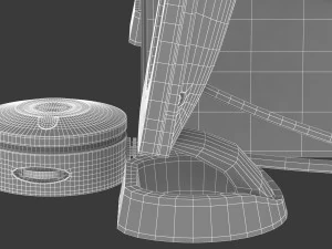 21 speakers system sound 3D Model