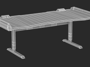 3d gaming desk 2 model 3D Model