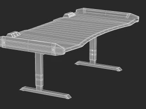 3d gaming desk 2 model 3D Model