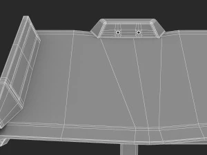 3d gaming desk 2 model 3D Model