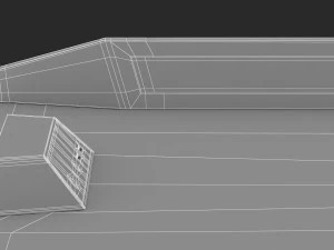 3d gaming desk 2 model 3D Model