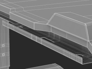 3d gaming desk 2 model 3D Model