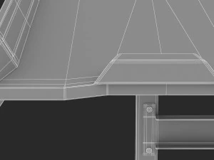 3d gaming desk 2 model 3D Model