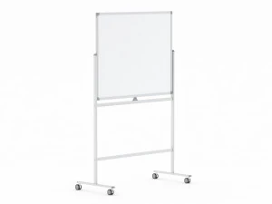 whiteboard with rolling stand 3D Model