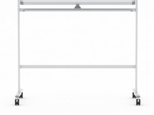whiteboard with rolling stand 3D Model