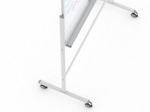 whiteboard with rolling stand 3D Model