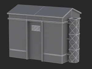rooftop 02 model 3D Model