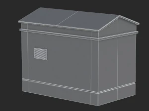 rooftop 02 model 3D Model
