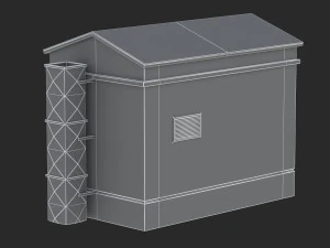 rooftop 02 model 3D Model