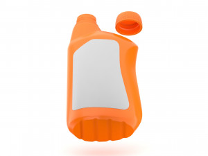 moto scooter engine oil 3D Model