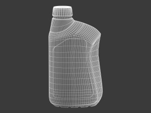 moto scooter engine oil 3D Model