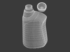 moto scooter engine oil 3D Model