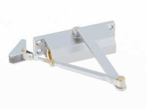 hydraulic door closer 3D Model