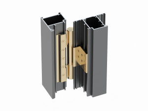 aluminium door hinge 3D Model