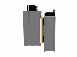 aluminium door hinge 3D Model